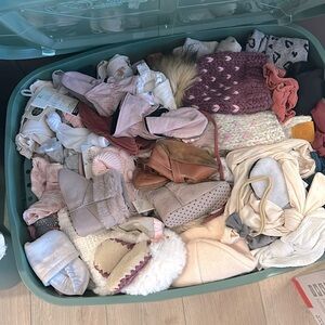 Lot of baby girl clothing